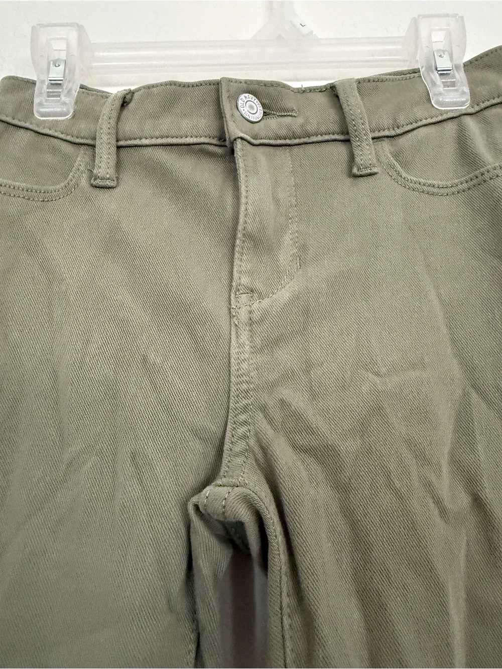 Old Navy Olive Green Kids Jeggings
